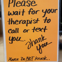 RMC outside door sign RMC outside door sign